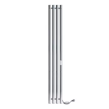 Полотенцесушитель электрический Indigo Style 4 PRO 120х18 LSPRE120-18Rt серебристый