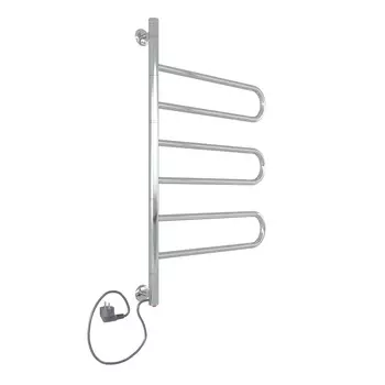 Полотенцесушитель электрический Indigo Veter 3P VTE75-45 45x73 серебристый