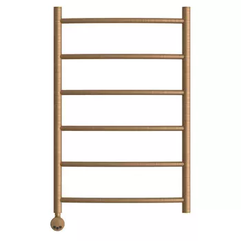 Полотенцесушитель электрический Point Афина 87x53 PN04158BRE бронза