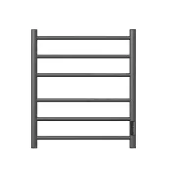 Полотенцесушитель электрический Point Аврора 60x53 PN10856GR графит