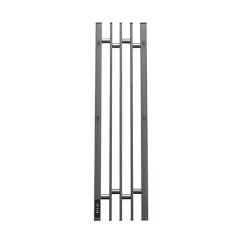 Полотенцесушитель электрический Point Фрея 18х80 PN20738GB П2 диммер слева, графит блеск