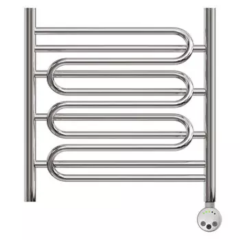 Полотенцесушитель электрический Point Юпитер Премиум 60x53 PN01156SE хром