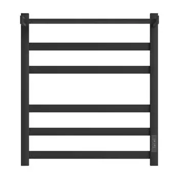 Полотенцесушитель электрический Point Меркурий 60x53 PN83856PB с полкой, черный