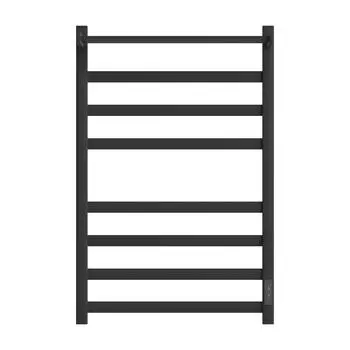 Полотенцесушитель электрический Point Меркурий 80x53 PN83858PB с полкой, черный