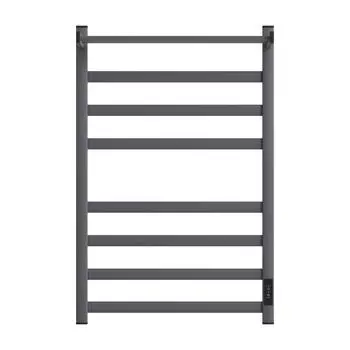 Полотенцесушитель электрический Point Меркурий 80x53 PN83858PGR с полкой, графит