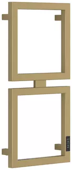 Полотенцесушитель электрический Сунержа Этюд E 69х30 32-0845-6030 золотой шёлк