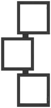 Полотенцесушитель электрический Сунержа Этюд ES 105x50 15-0847-1050 темный титан муар