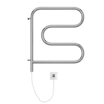 Полотенцесушитель электрический Terminus Электро 25 F-обр 500х500 поворотный хром