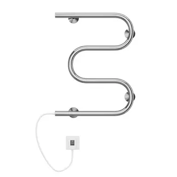 Полотенцесушитель электрический Terminus Электро 25 М-обр 400х500 хром