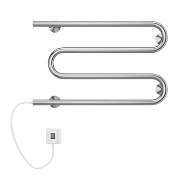 Полотенцесушитель электрический Terminus Электро 25 М-обр 600х350 хром