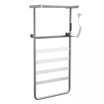 Полотенцесушитель электрический WONZON & WOGHAND DUSSELDORF 87x48 WW-A208-BR никель