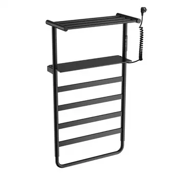 Полотенцесушитель электрический WONZON & WOGHAND DUSSELDORF 87x48 WW-A208-MB черный