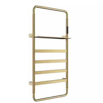 Полотенцесушитель электрический WONZON & WOGHAND DUSSELDORF 92x48 WW-A203-BG золото