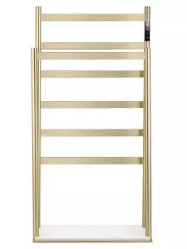 Полотенцесушитель электрический WONZON & WOGHAND ESSEN 96x48 WW-A407-BG золото