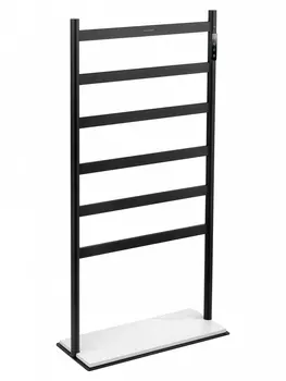 Полотенцесушитель электрический WONZON & WOGHAND ESSEN 96x48 WW-A406-MB черный