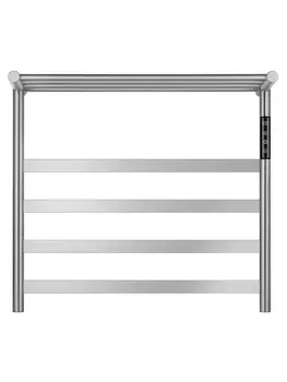 Полотенцесушитель электрический WONZON & WOGHAND ESSEN WW-A402-BR 51x58 брашированный никель
