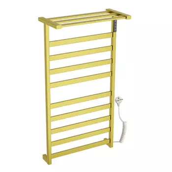 Полотенцесушитель электрический WONZON & WOGHAND FRANKFURT 90x48 WW-1029-BG золото