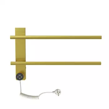 Полотенцесушитель электрический WONZON & WOGHAND NURNBERG 52x31 WW-AL342-BG золото