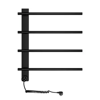 Полотенцесушитель электрический WONZON & WOGHAND NURNBERG 62x52 WW-AL344-MB черный