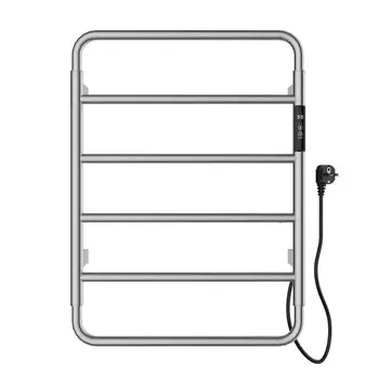 Полотенцесушитель электрический WONZON & WOGHAND WISMAR 64x48 WW-AL201-BR никель