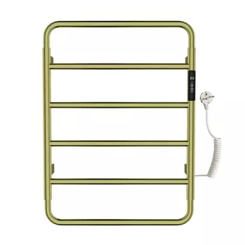 Полотенцесушитель электрический WONZON & WOGHAND WISMAR 64x48 WW-AL201-BG золото