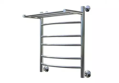 Полотенцесушитель Aquanet Romeo(г2) 600x500, с верхней полкой водяной