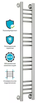 Полотенцесушитель Сунержа Богема + с защитой от блуждающих токов прямой 100х15, состаренная латунь