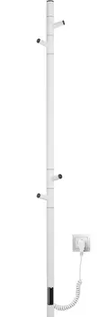 Полотенцесушитель Vincea 13х137 VTD-1DWE электрический с таймером, белый