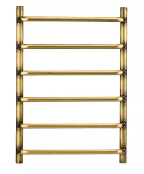 Полотенцесушитель водяной Domoterm Стефано 40x60 П6 400x600 АБР античная бронза