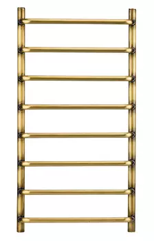 Полотенцесушитель водяной Domoterm Стефано 40x80 П8 400x800 АБР античная бронза