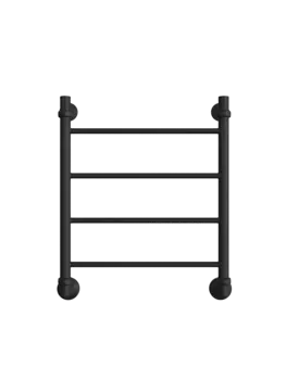 Полотенцесушитель водяной Двин J 60x50 4627152138380 чёрный матовый
