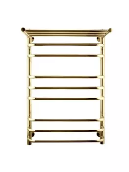 Полотенцесушитель водяной Indigo Brace 80x50 LBCW80-50GDPK3 золото