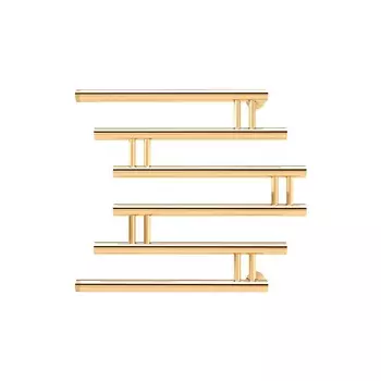 Полотенцесушитель водяной Indigo Zip 50x50 FZW50-50GDK3 золото