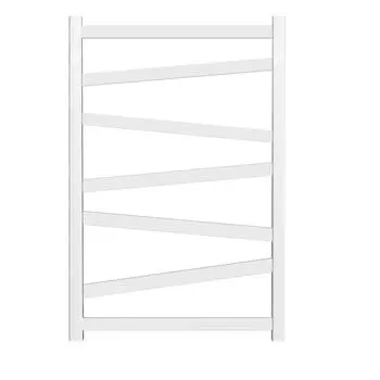 Полотенцесушитель водяной Point Феникс 80x53 PN15158W белый