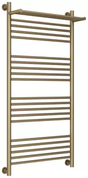 Полотенцесушитель водяной Сунержа Богема с полкой+ 120x60 32-0223-1260 золотой шёлк