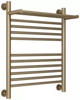 Полотенцесушитель водяной Сунержа Богема с полкой+ 60x50 32-0223-6050 золотой шёлк