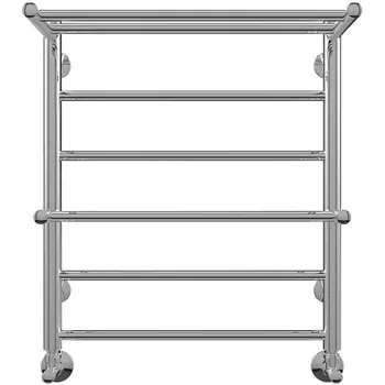 Полотенцесушитель водяной Terminus Эконом 50x62 хром с полкой водяной