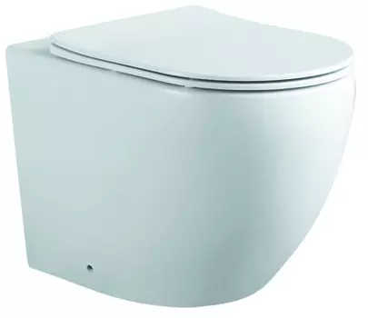 Приставной унитаз Aquatek Европа AQ1902-00 36 см, белый, с крышкой микролифт