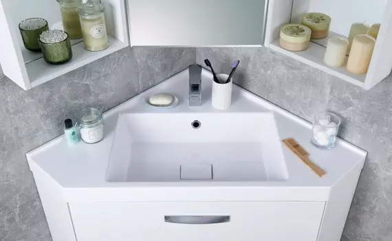 Раковина Aquaton Кантара 78 см белая