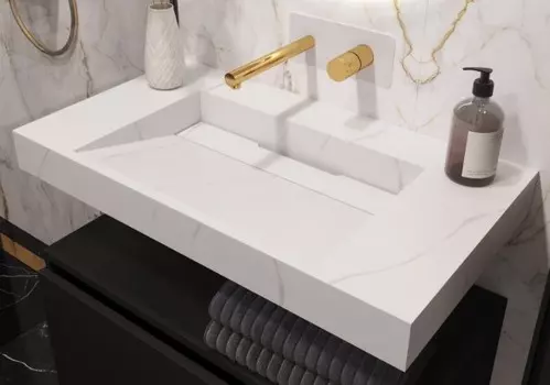 Раковина Armadi Art Flat 80 см 859-080-CLCT белая