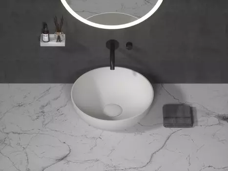 Раковина Armadi Art Monaco 35 см 879-35 белая матовая