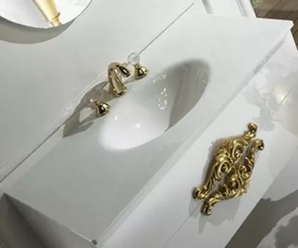 Раковина Armadi Art Solid Glass 850-110 110х52 белый