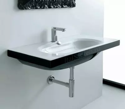 Раковина Artceram Blend BLL005 01 50 nero/bi*1 черно/белый