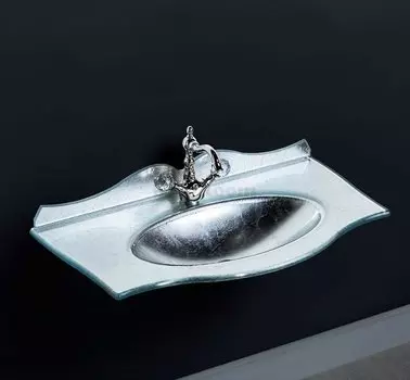 Раковина Caprigo Bourget 80 см silver OW15-11012-S