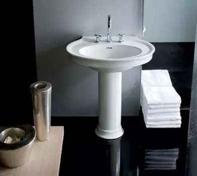 Раковина подвесная Hatria DOLCEVITA Y0EW01 белая, без пьедестала