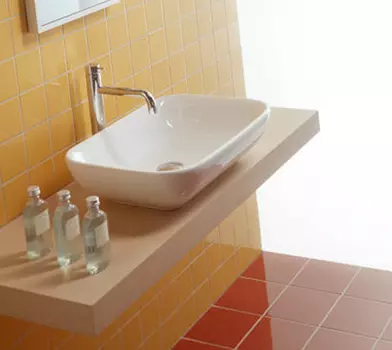 Раковина накладная Hatria HAPPY HOUR Y0QQ01 белая