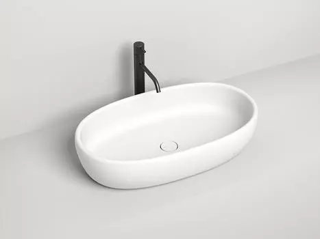 Раковина из искусственного камня Salini Luce S-Stone 70 см 110721MRF RAL полностью, матовая