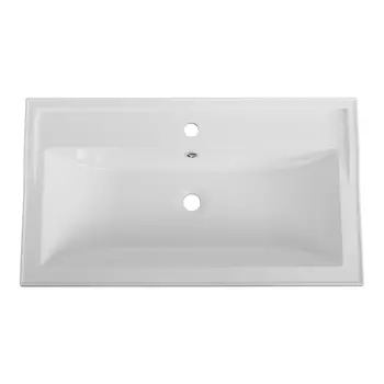 Раковина из искусственного мрамора Cezares Giubileo 80 см CZR-800/450-LV-MR-FS белая матовая