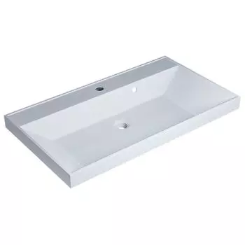 Раковина из литьевого мрамора Uperwood Classic 80 см 2191020337 белая матовая