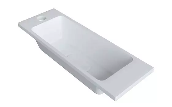 Раковина из литьевого мрамора Uperwood Modul 60 см 2911020338 белая